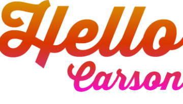 Hello Carson Logo