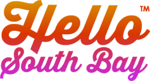 Hello South Bay Sunset Logo