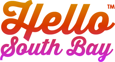 Hello South Bay Sunset Logo