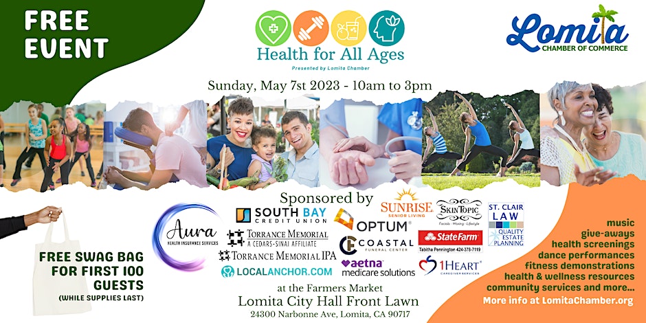 Health For All Ages: South Bay Health and Wellness Fair in Lomita